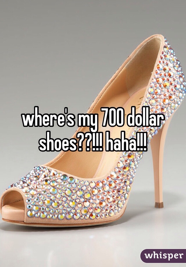 700 dollar shoes