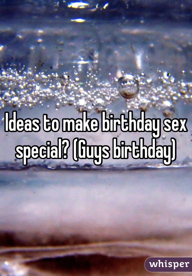 Ideas special sex 29 Hot