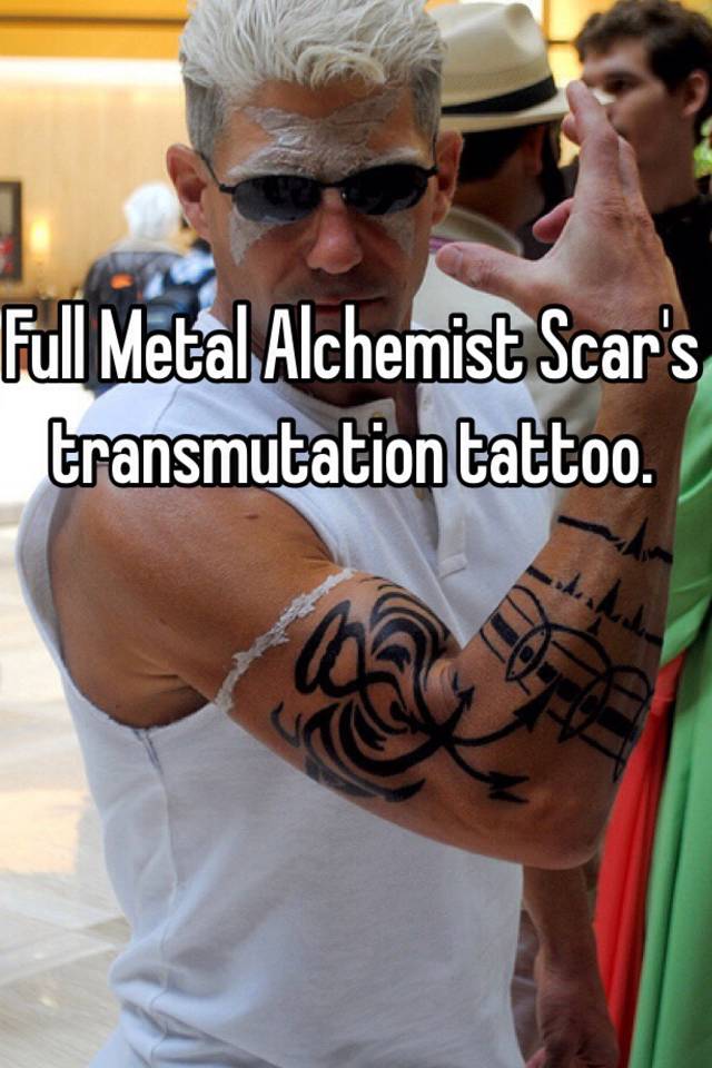 scar metal alchemist tattoo