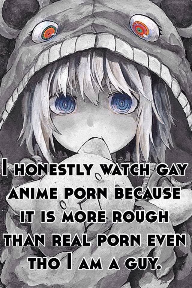 Rough Gay Cartoon Porn - I honestly watch gay anime porn because it is more rough ...