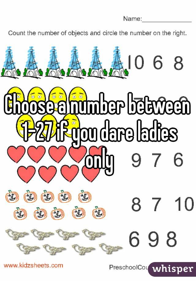 pick a number between 1 and 5
