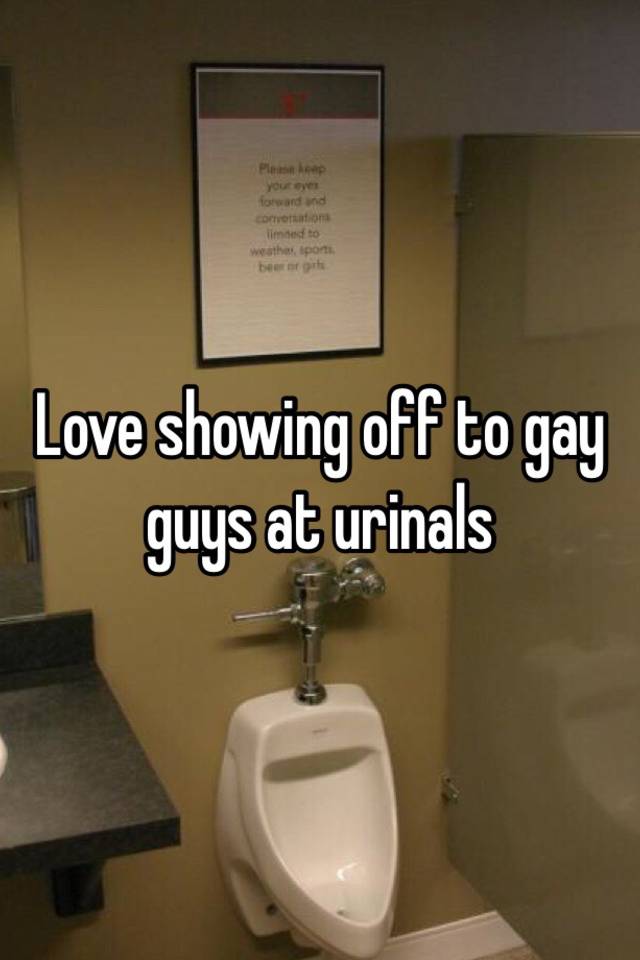 Human urinal gay porn forced