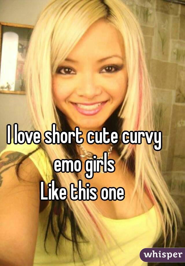 Curvy emo girl