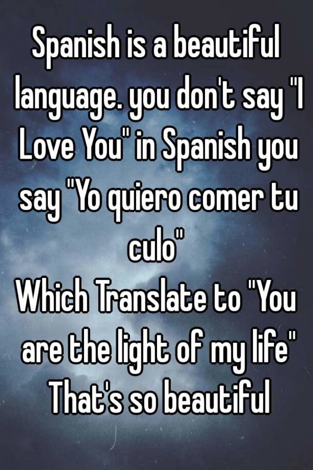 you are gorgeous in spanish translation