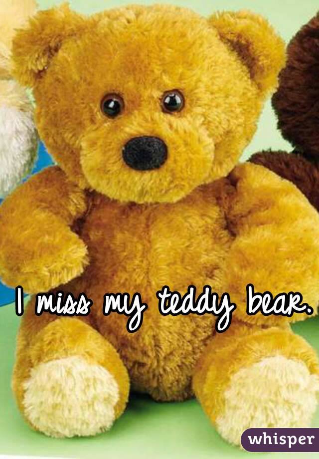 my teddy bear