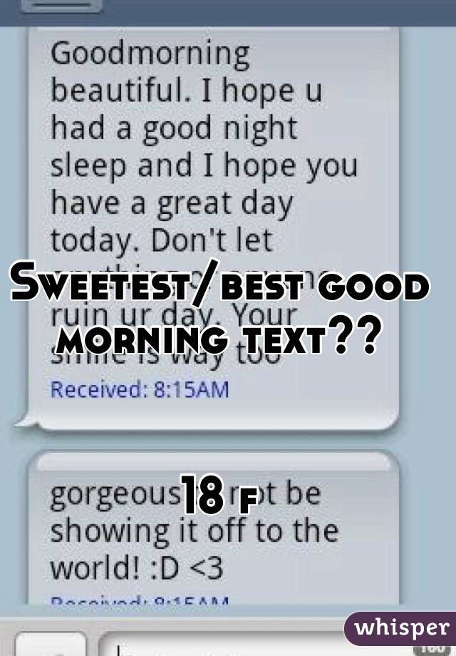 Text morning perfect good 🥇 130+