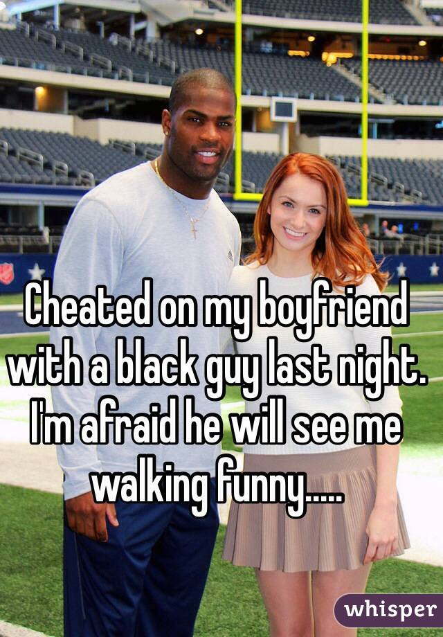 Wife cheating with black man