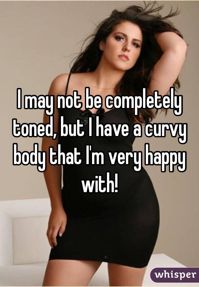 Body toned curvy Toned and