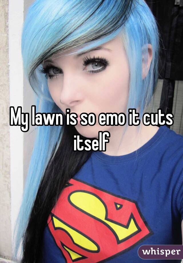 My Lawn Is So Emo It Cuts Itself