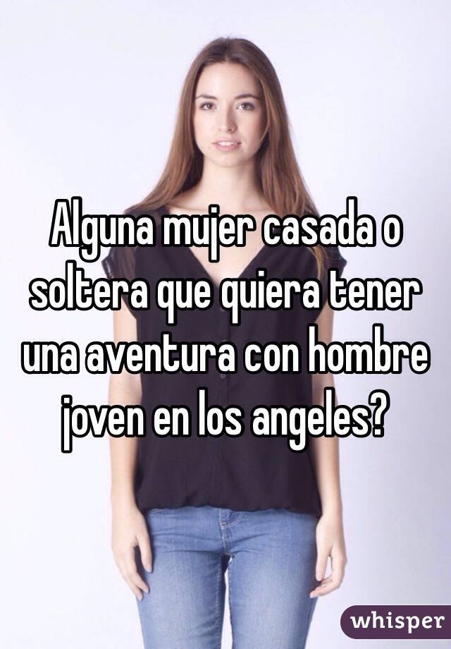 Mujer soltera los angeles