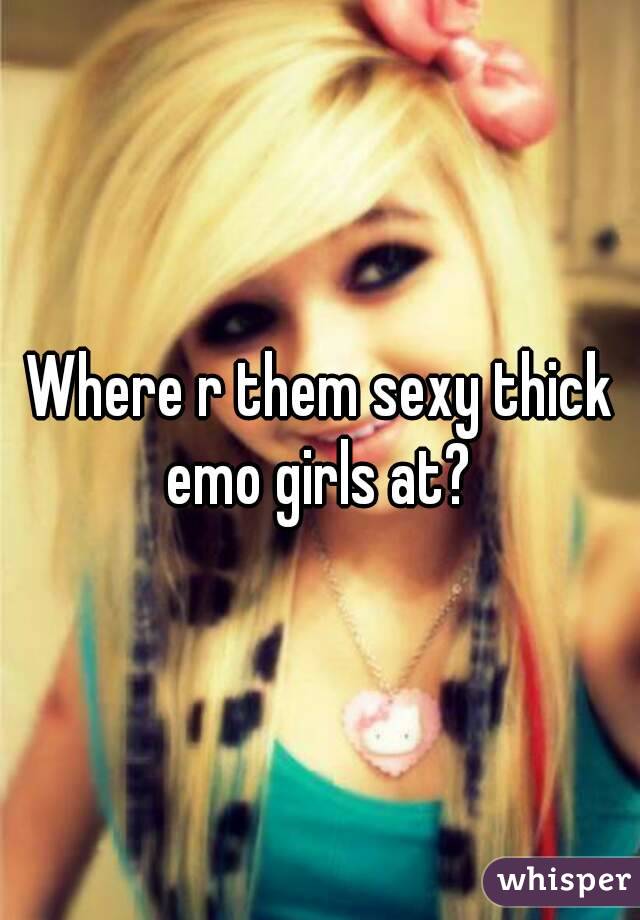 Thick emo girl