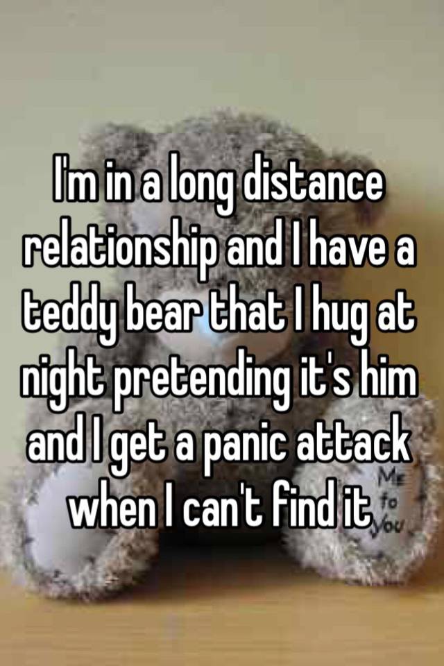 teddy bear for long distance relationship
