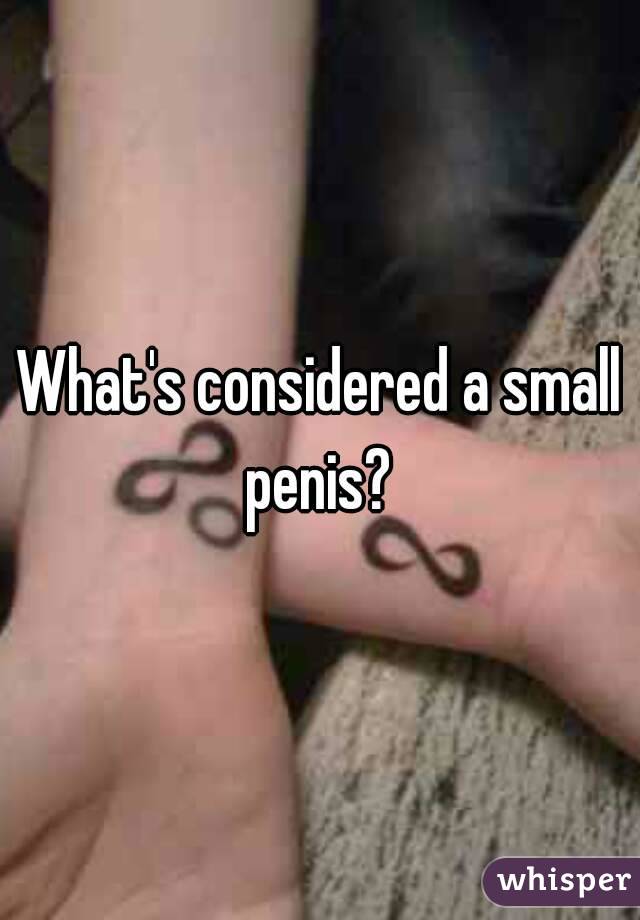 Whats Considered A Small Penis 63