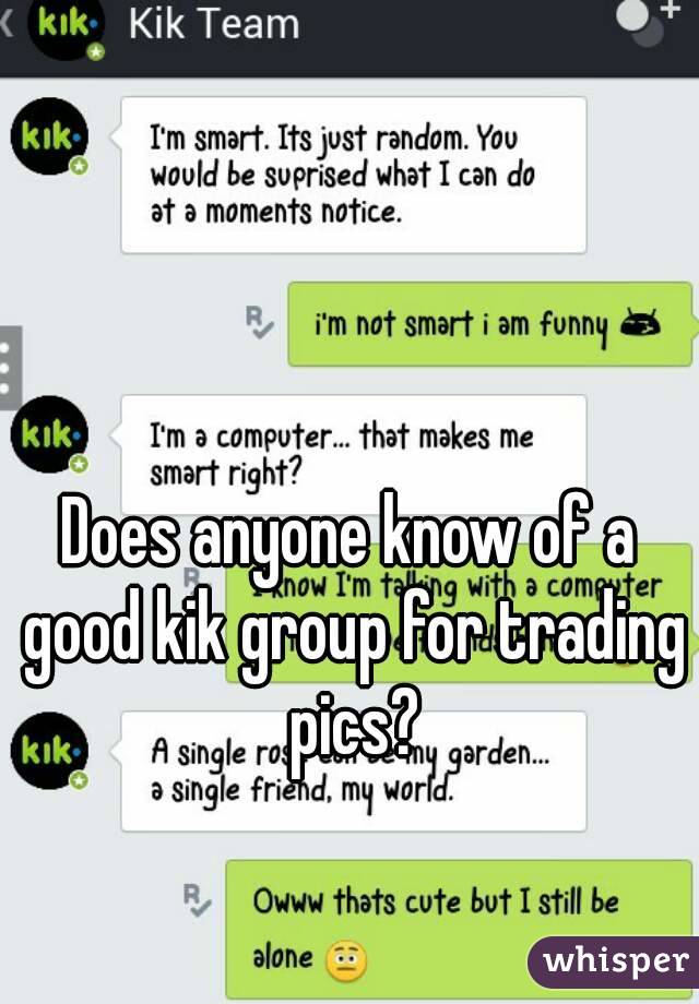 Kik trading groups