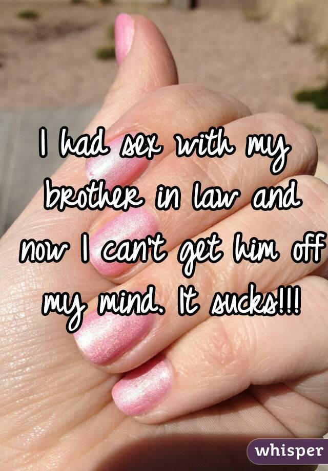 In law with my brother sex 
