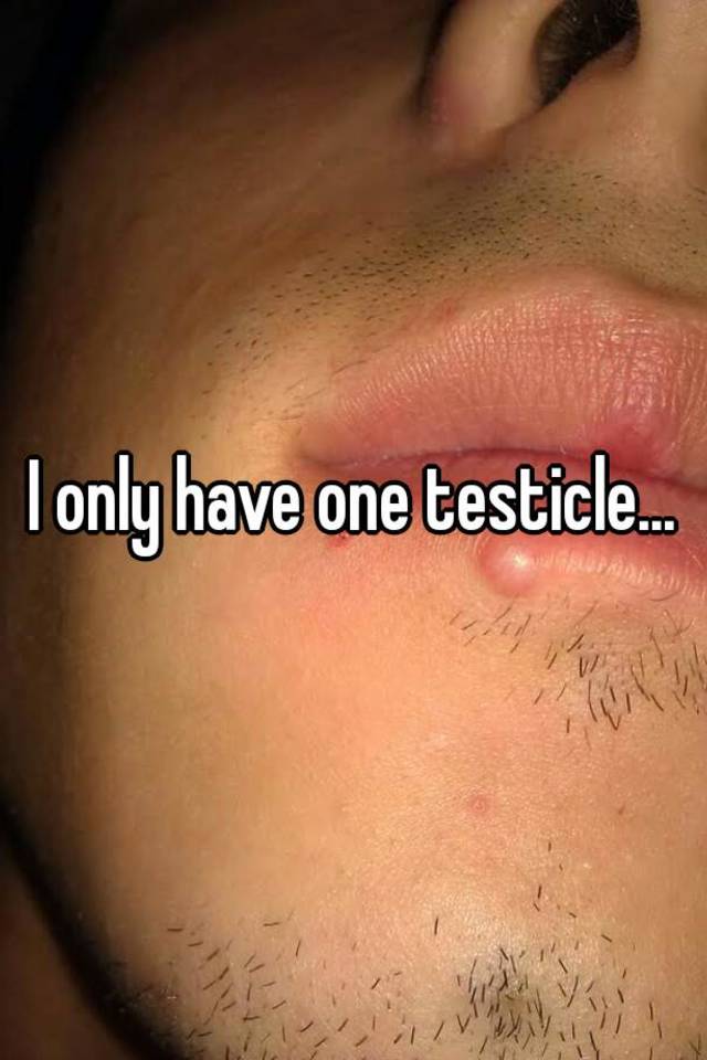 people with one testicle sorted by. relevance. 