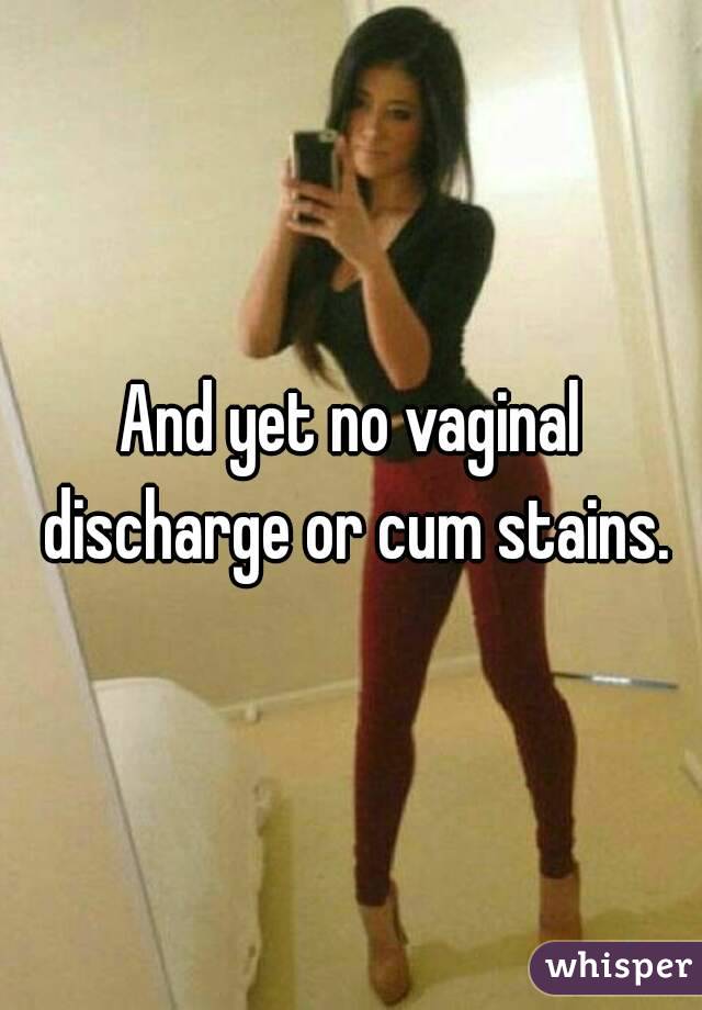 Stains vaginal discharge How to