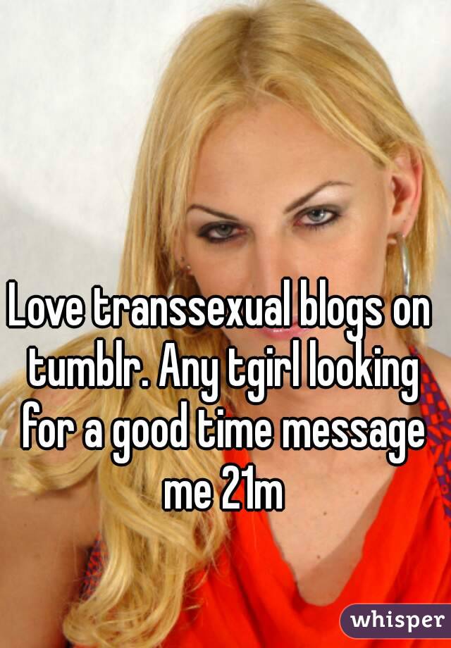 Love Transsexual Blogs On Tumblr Any Tgirl Looking For A Good