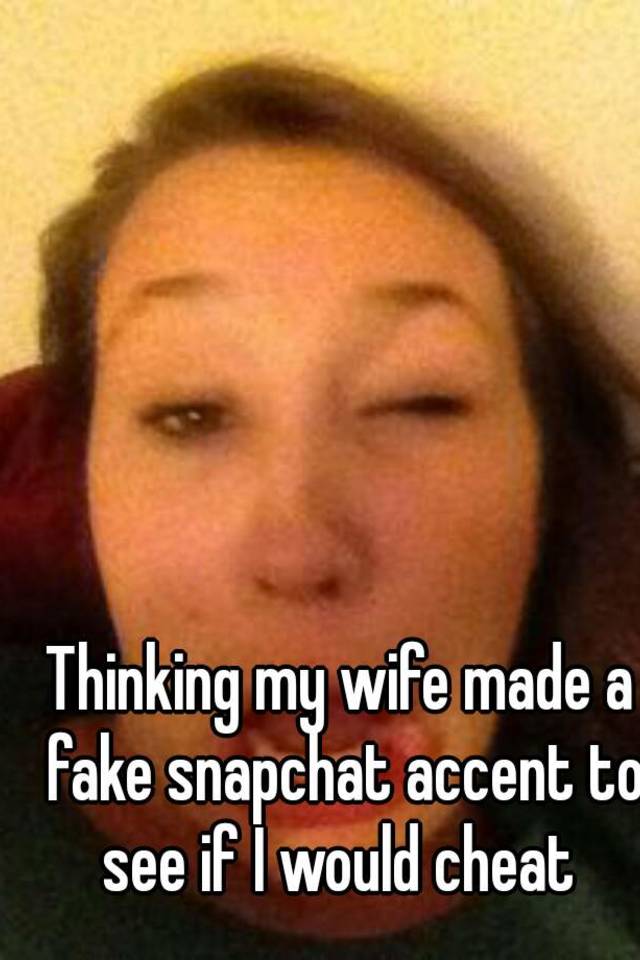 Snapchat cheating I caught