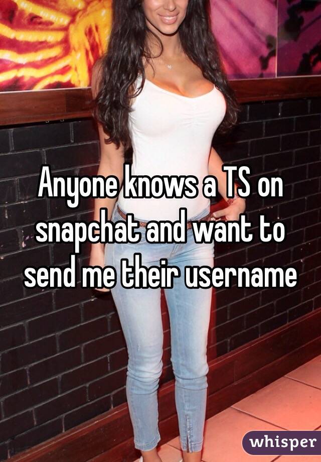 Shemale snapchats best Best Snapchat