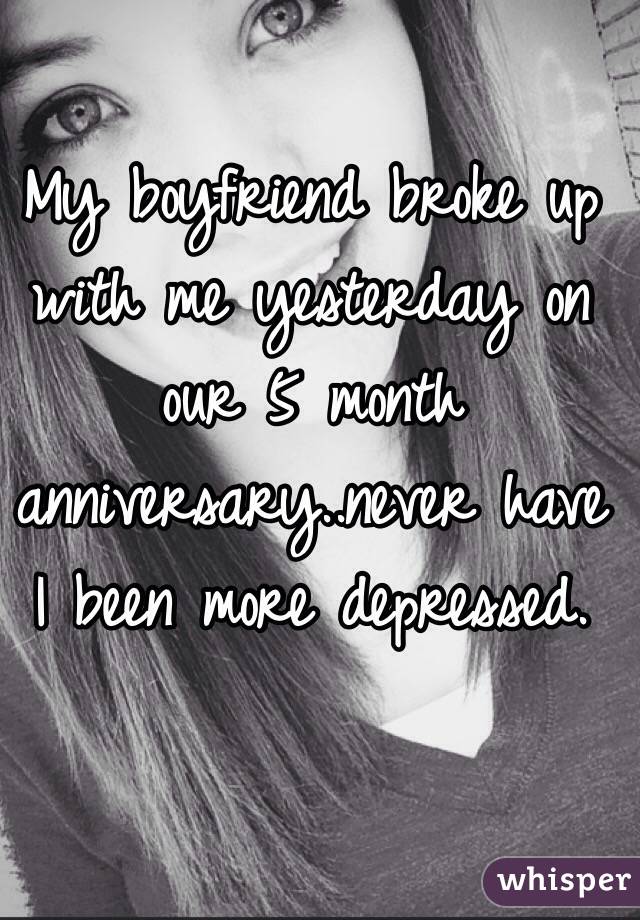 5 month anniversary for boyfriend