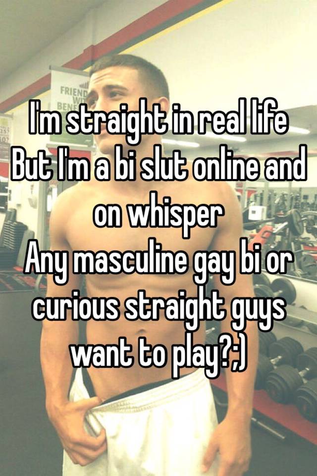 Curious str8 guys