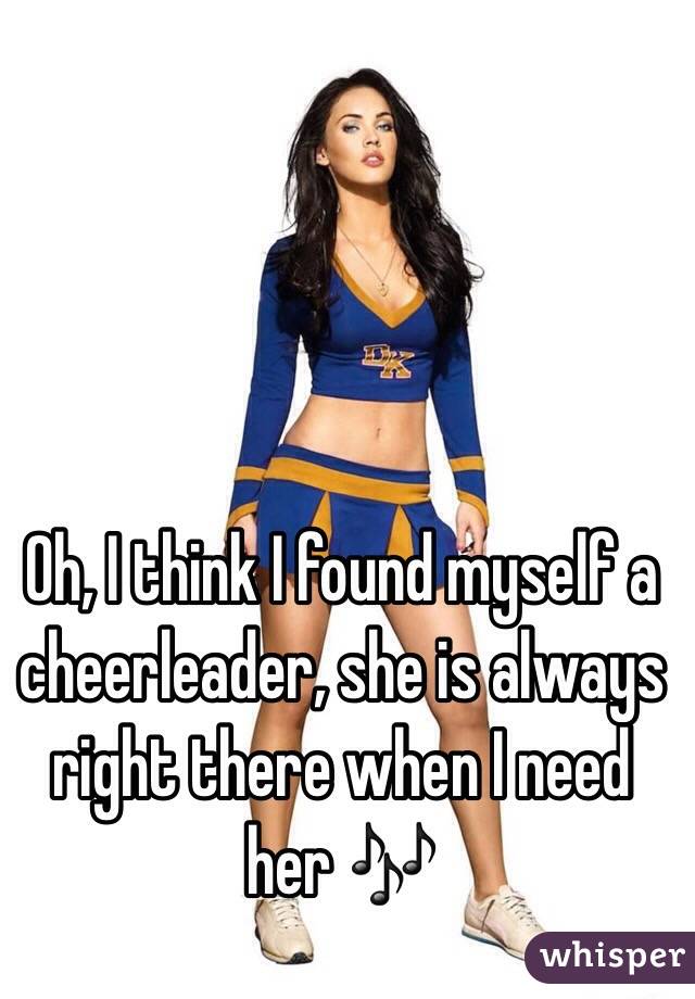 oh i think i found myself a cheerleader mp3