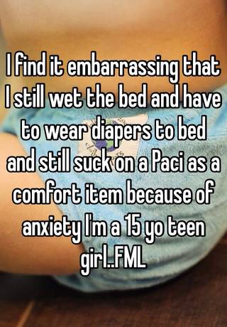 Teen Girl Wet Diaper