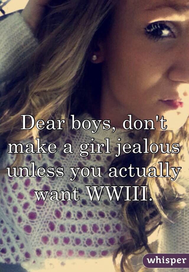 How to make girls jealous