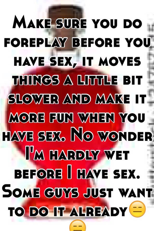 what to do in foreplay