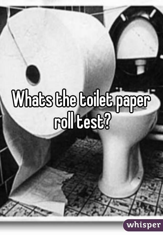 Roll test paper Average Girth