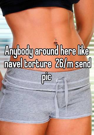 Girls Navel Torture