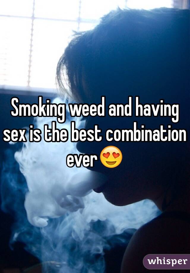 Smoking while having sex