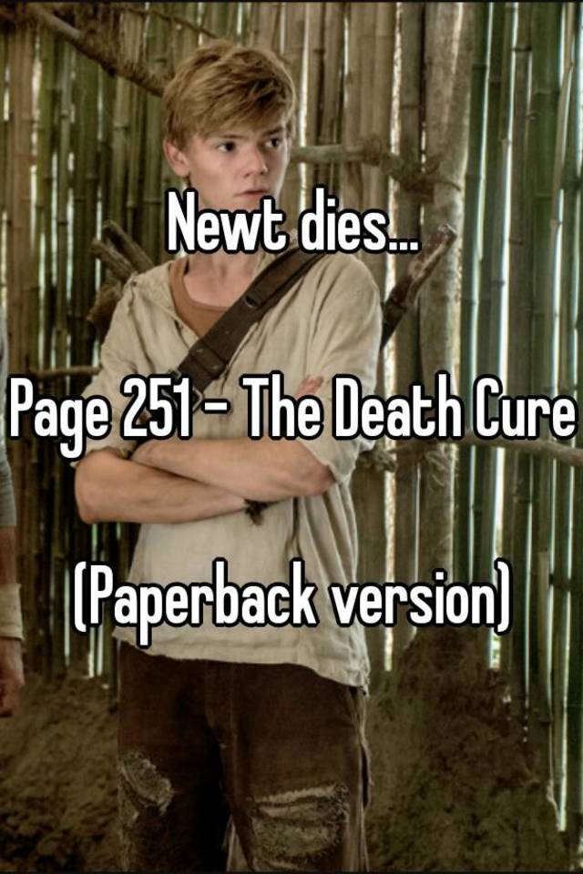 newt the death cure