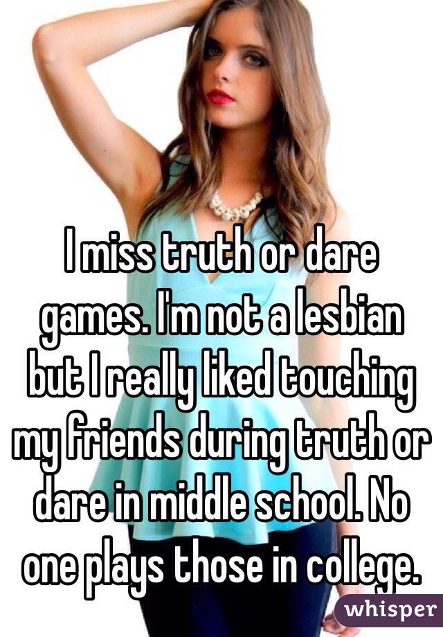 Lesbian dare game