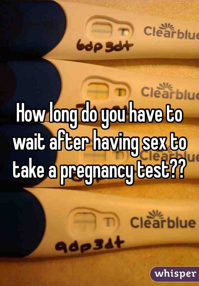 How Long To Wait Before Taking A Pregnancy Test Pregnancywalls 3552
