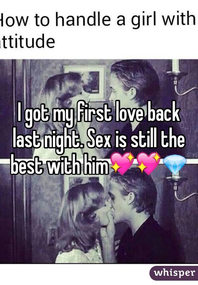 Love my sex first 