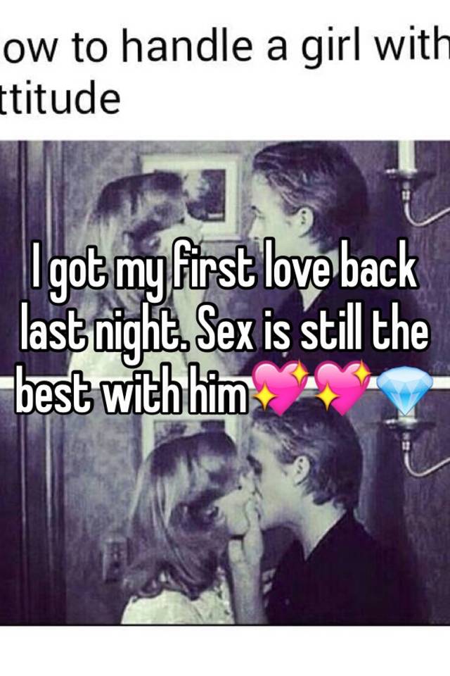 With love sex first Lust
