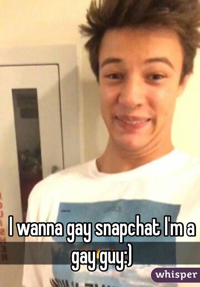 gay snapchat now