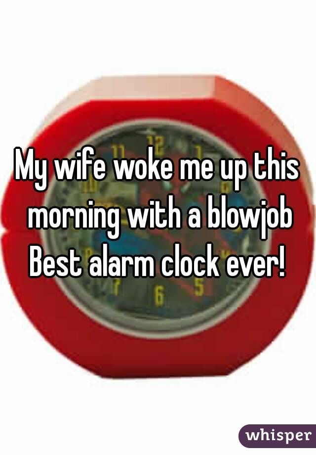 Clock blowjob alarm alarm alarm