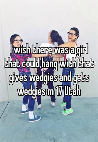 Girl Gives Boy Wedgie