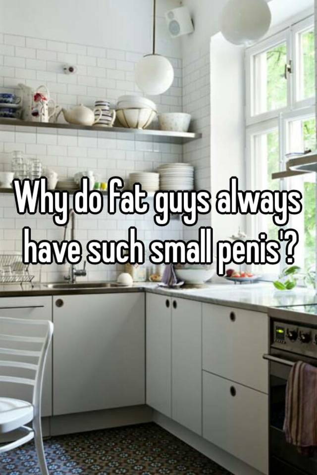 Fat guy penis
