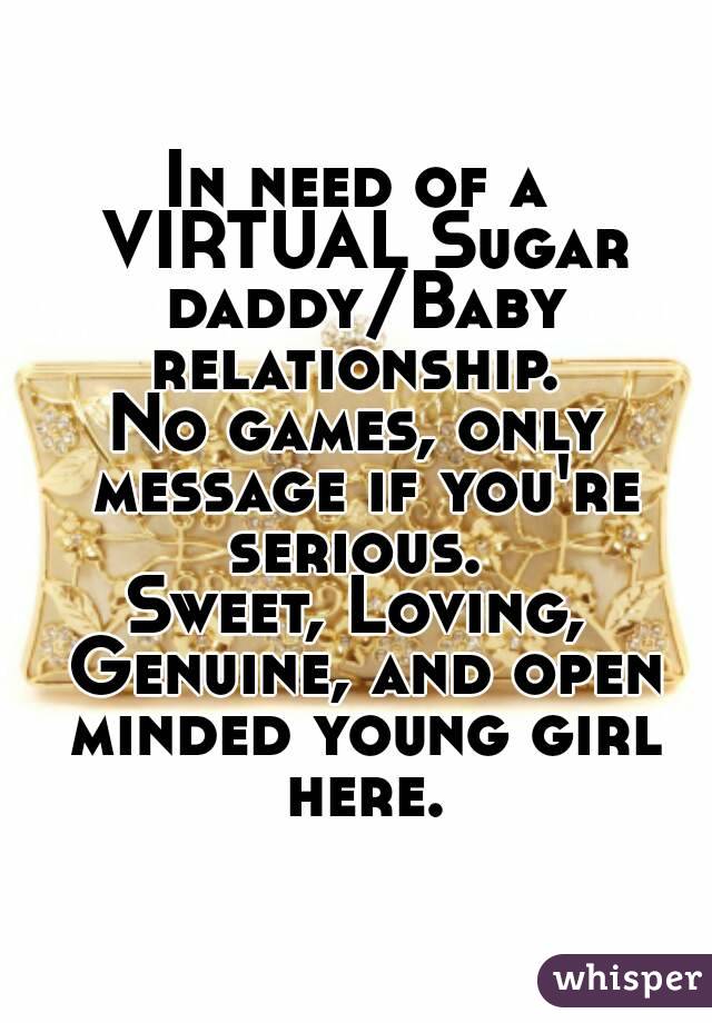 Sugar daddy virtual Find a