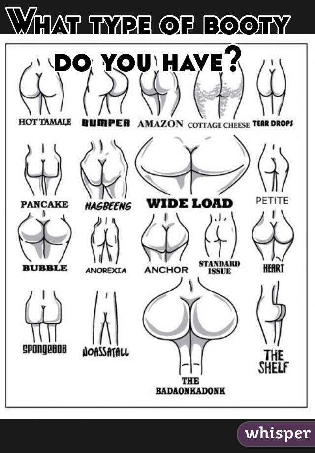 What Type Of Booty Do You Have