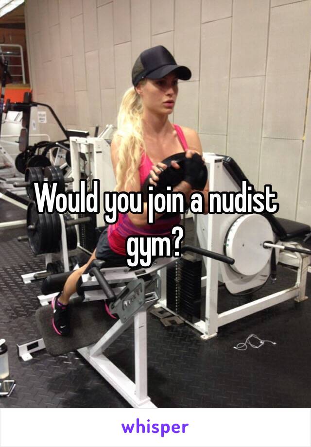 Fitness nudist Nude Workout