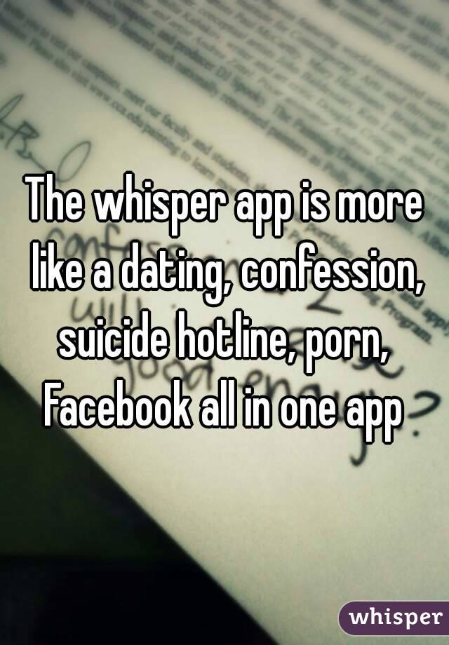 whisper app facebook
