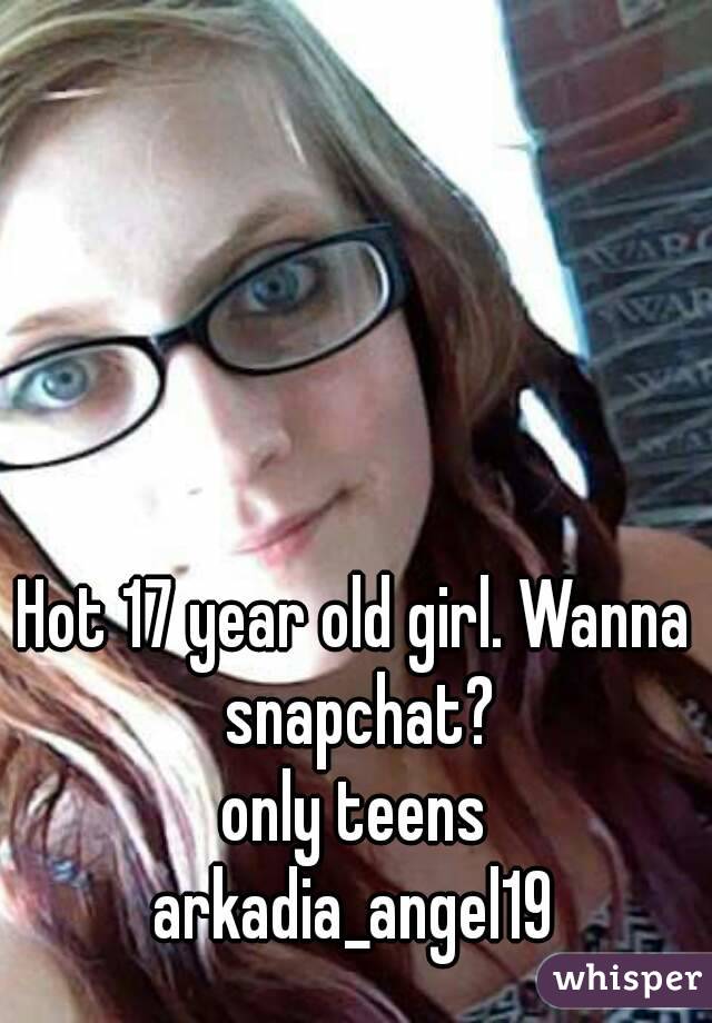Snapchat teens sexy The secret