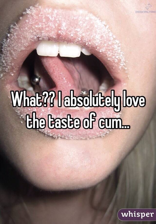 What Is The Taste Of Cum 114