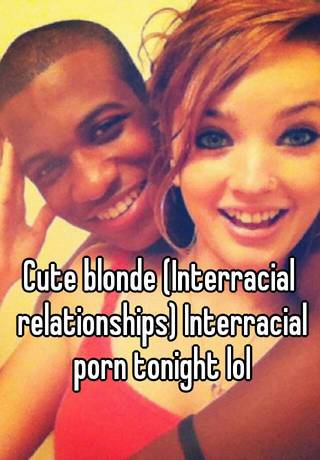 Cute Blonde Interracial - Cute blonde (Interracial relationships) Interracial porn ...