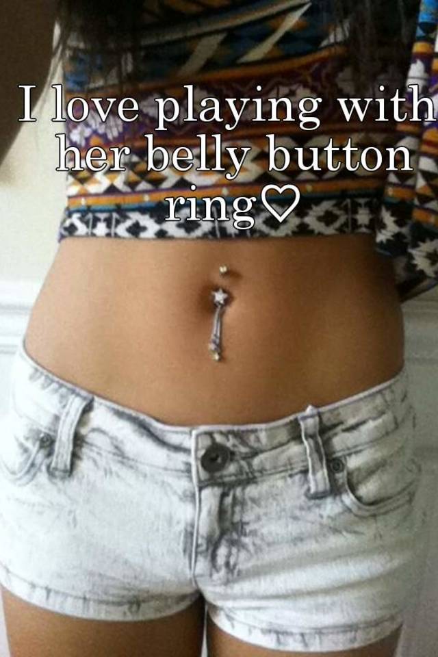 belly button rings when you first get it done